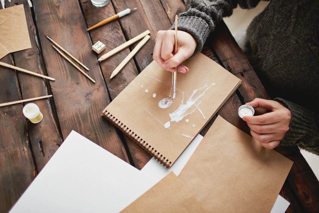 sketching with art